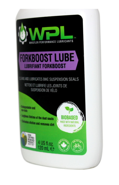 Suspension fork lube clearance