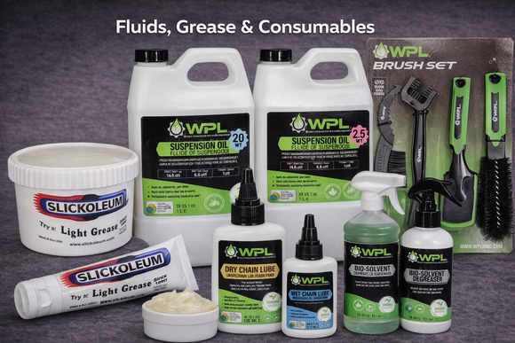 Fluids, Grease & Consumables