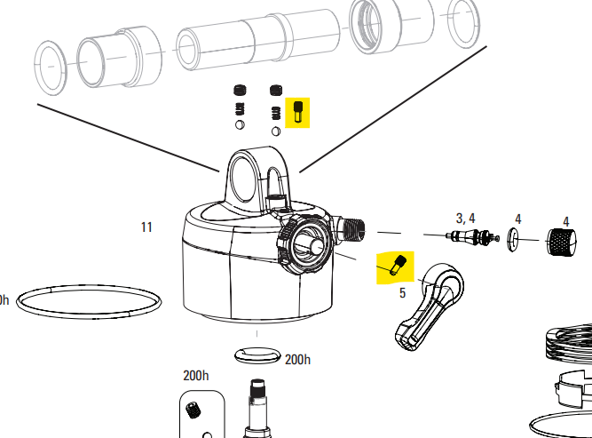 Fox & Rockshox Dog Point Fastners