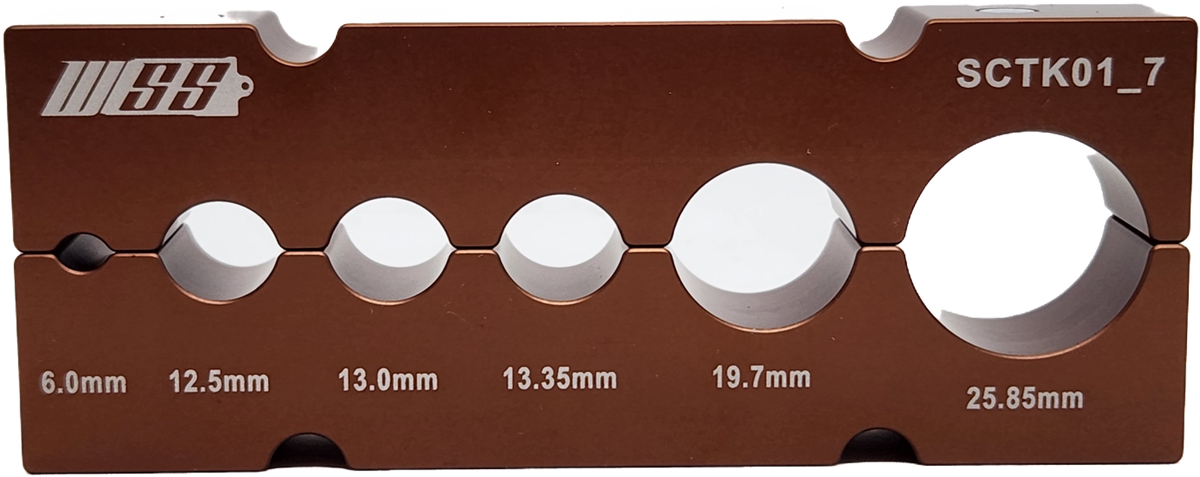 Suspension Shaft Clamps 7.4mm to 31.7mm (WSS)