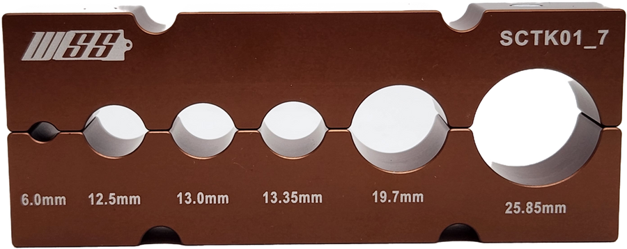 Suspension Shaft Clamps 7.4mm to 31.7mm (WSS)