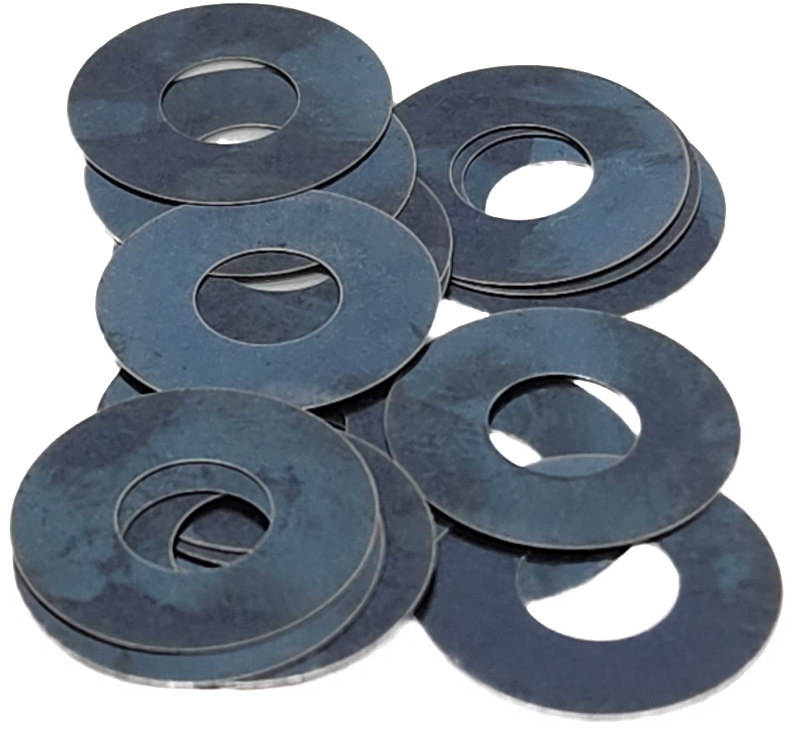 10MM I.D. Fluid Focus Valving Shims, Packs of 20.