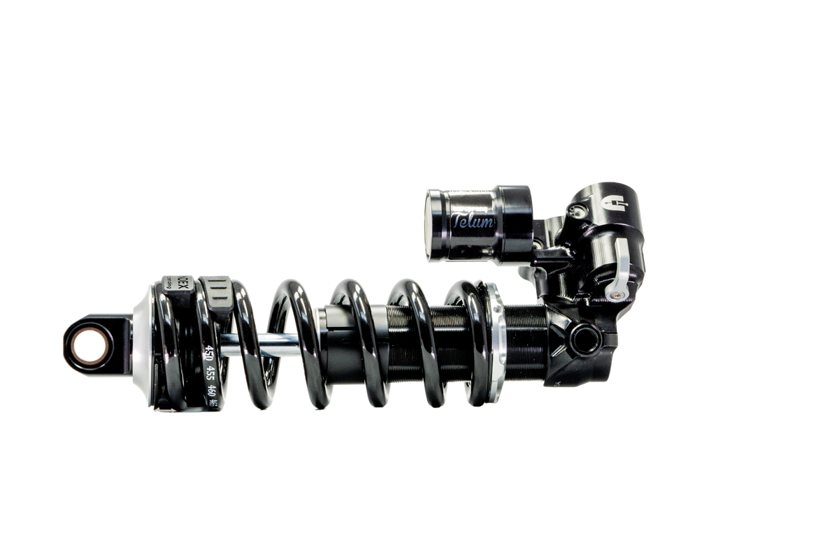 Telum 225mm Trunnion Mount, Includes spring and mounting hardware: