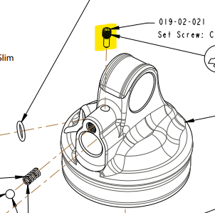 Fox & Rockshox Dog Point Fastners