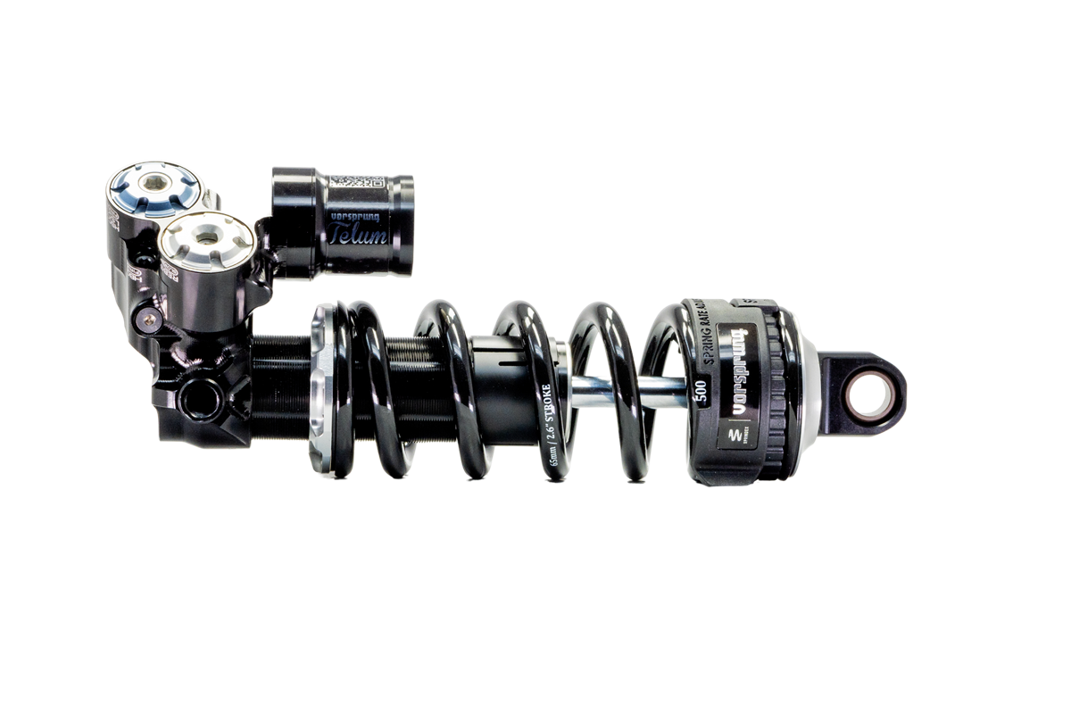 Telum 185mm Trunnion Mount, Includes spring and mounting hardware: