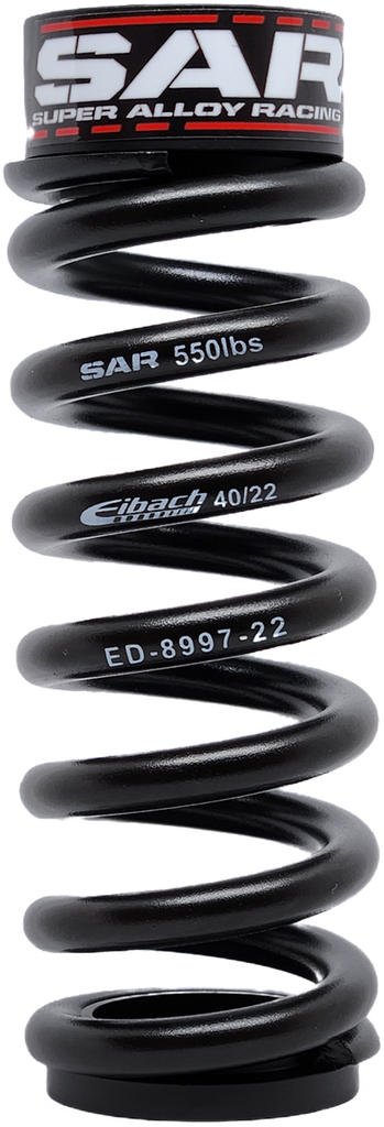 550lbs DH 57.5mm - 76mm Stroke, Rear Shock Spring:
