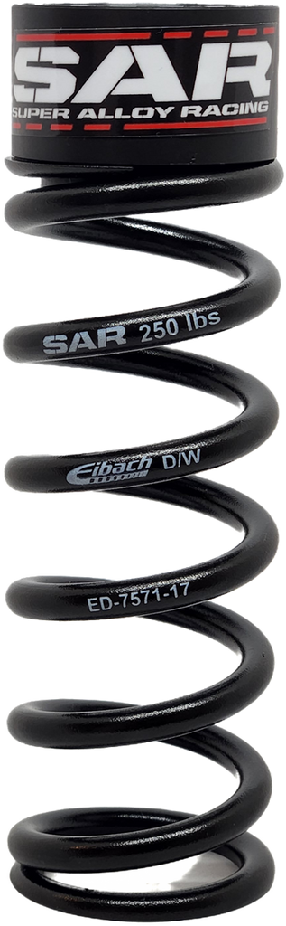 250lbs DH 57.5mm - 76mm Stroke, Rear Shock Spring: