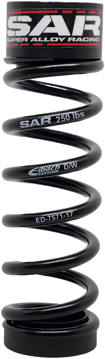 250lbs DH 57.5mm - 76mm Stroke, Rear Shock Spring: