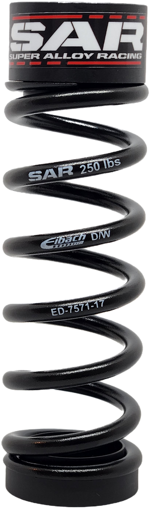 250lbs DH 57.5mm - 76mm Stroke, Rear Shock Spring: