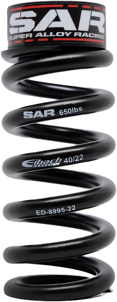 650lbs Enduro 47.5mm - 65mm Stroke, Rear Shock Spring:
