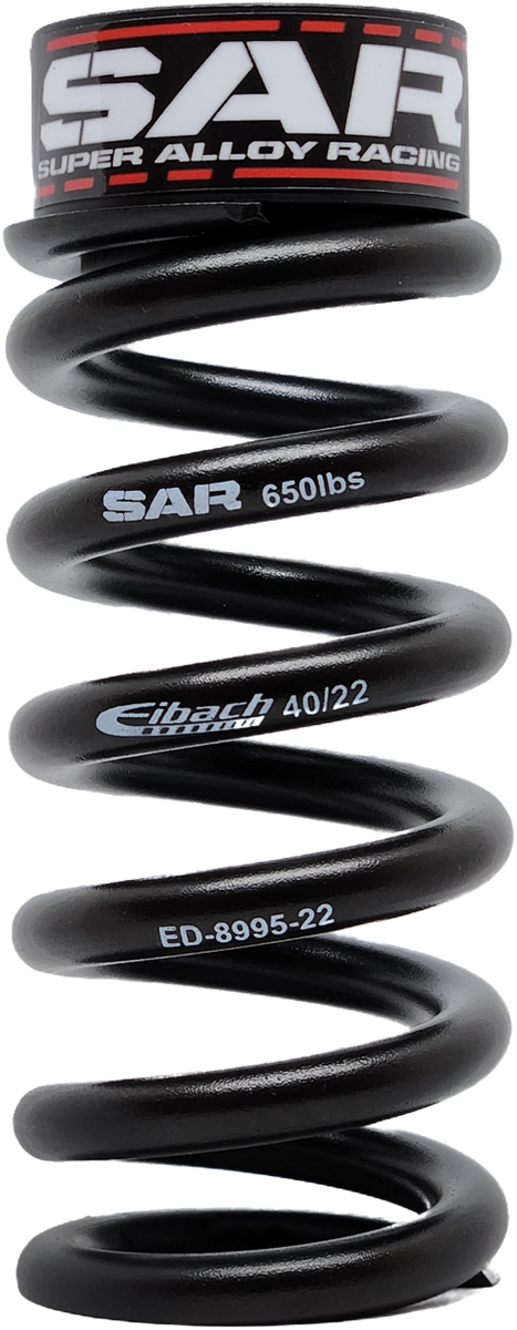 650lbs Enduro 47.5mm - 65mm Stroke, Rear Shock Spring: