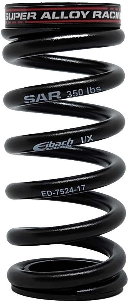 350lbs Enduro 47.5mm - 65mm Stroke, Rear Shock Spring: