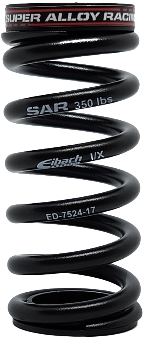 350lbs Enduro 47.5mm - 65mm Stroke, Rear Shock Spring: