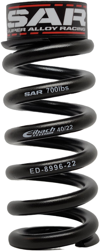 700lbs Enduro 47.5mm - 65mm Stroke, Rear Shock Spring: