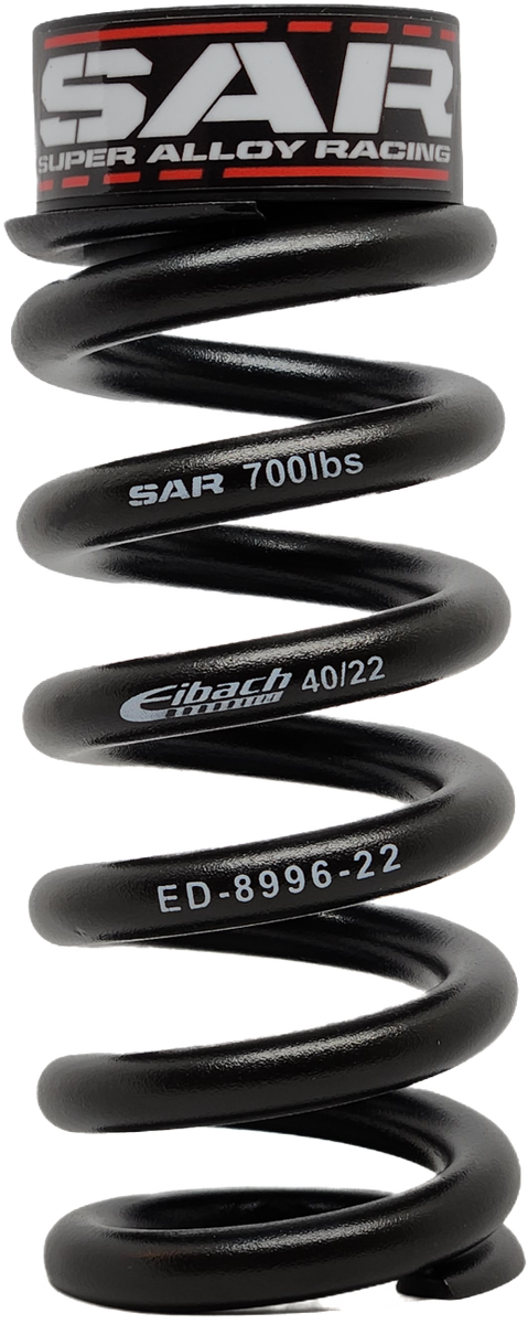 700lbs Enduro 47.5mm - 65mm Stroke, Rear Shock Spring: