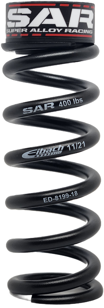 400lbs DH 57.5mm - 76mm Stroke, Rear Shock Spring: