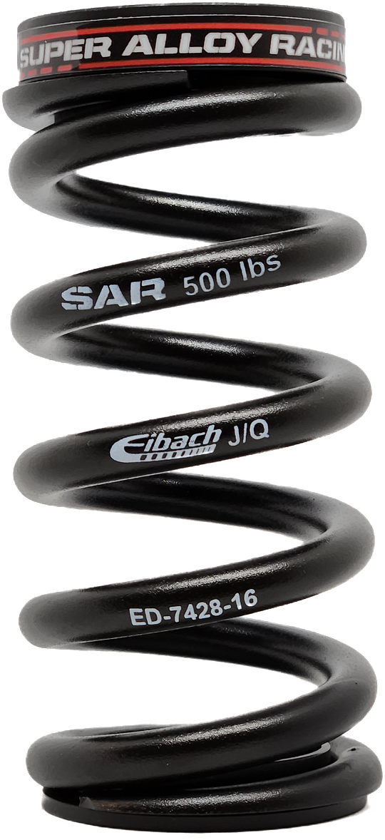 500lbs Enduro 47.5mm - 65mm Stroke, Rear Shock Spring: