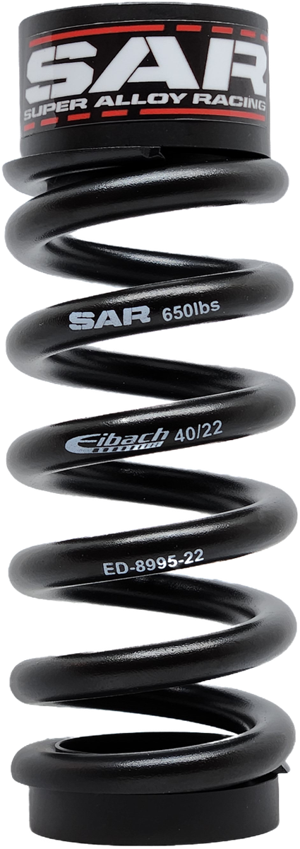 650lbs Enduro 47.5mm - 65mm Stroke, Rear Shock Spring: