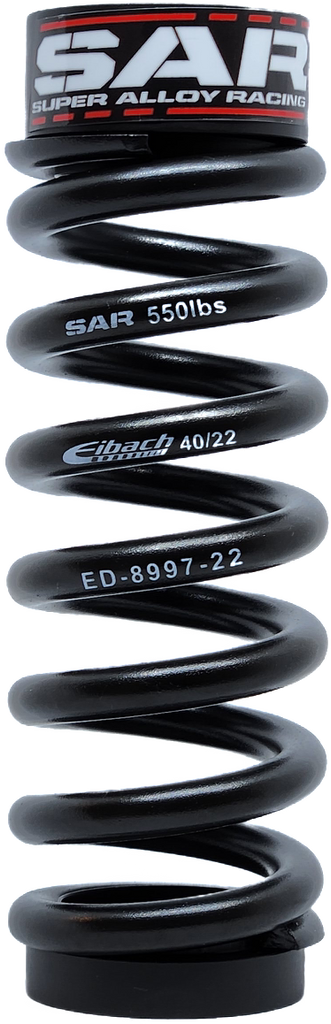 550lbs DH 57.5mm - 76mm Stroke, Rear Shock Spring: