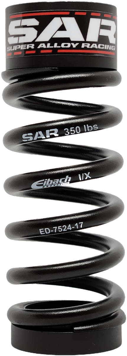 350lbs Enduro 47.5mm - 65mm Stroke, Rear Shock Spring: