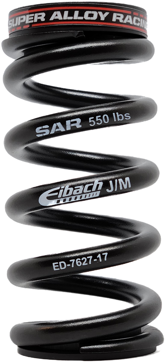 550lbs Enduro 47.5mm - 65mm Stroke, Rear Shock Spring: