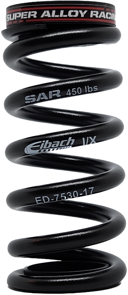 450lbs Enduro 47.5mm - 65mm Stroke, Rear Shock Spring:
