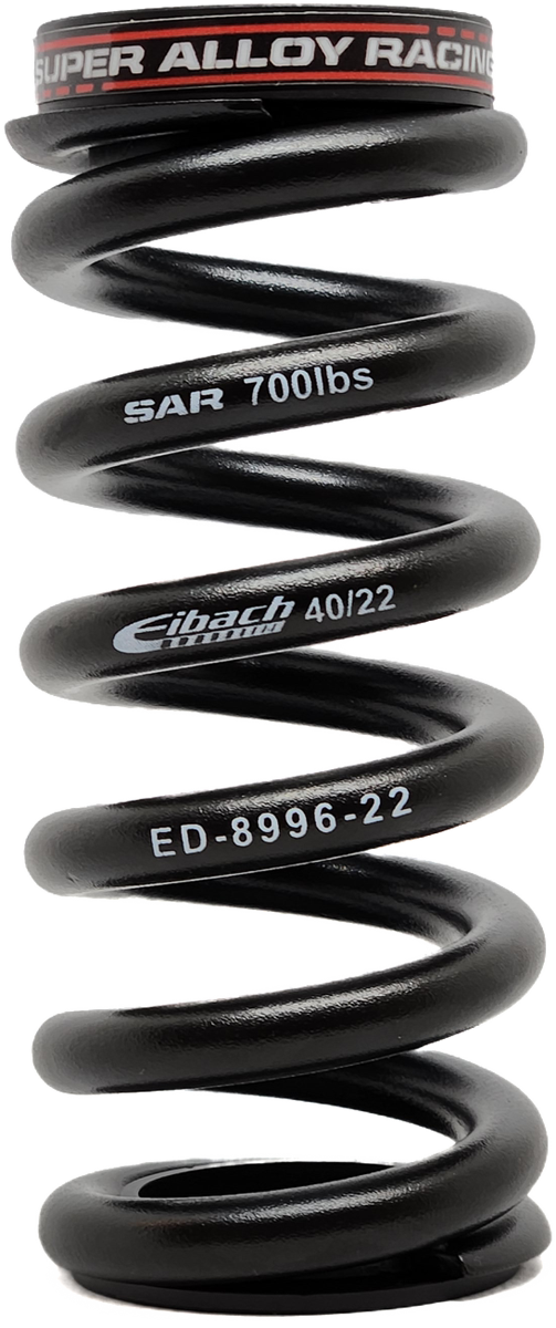 700lbs Enduro 47.5mm - 65mm Stroke, Rear Shock Spring: