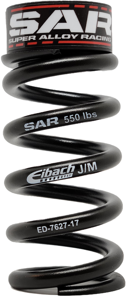 550lbs Enduro 47.5mm - 65mm Stroke, Rear Shock Spring: