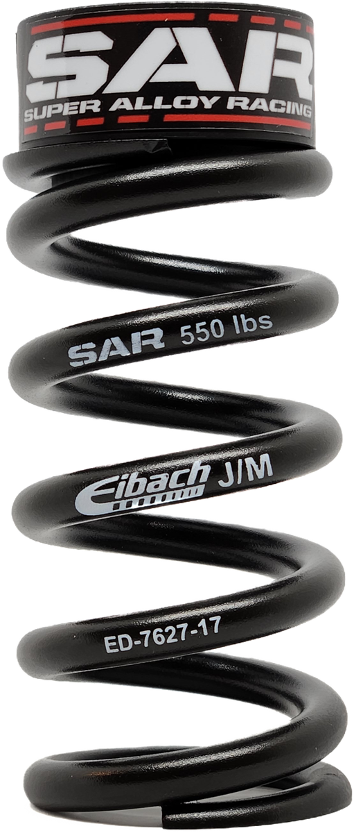 550lbs Enduro 47.5mm - 65mm Stroke, Rear Shock Spring: