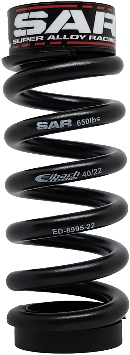 650lbs Enduro 47.5mm - 65mm Stroke, Rear Shock Spring: