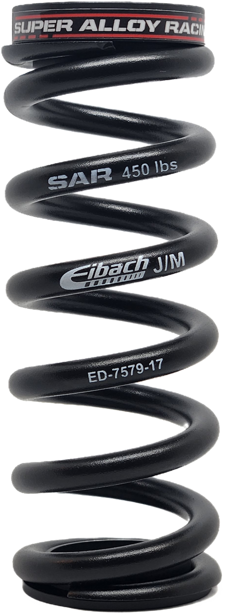 450lbs DH 57.5mm - 76mm Stroke, Rear Shock Spring: