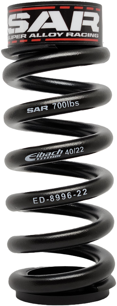 700lbs Enduro 47.5mm - 65mm Stroke, Rear Shock Spring: