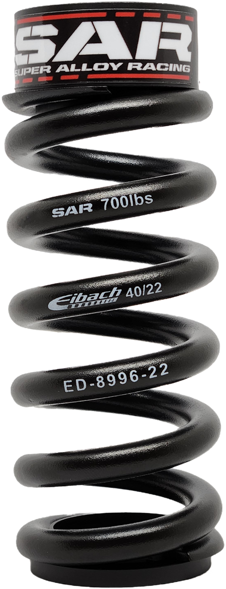 700lbs Enduro 47.5mm - 65mm Stroke, Rear Shock Spring: