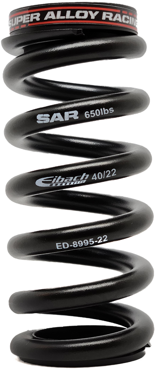 650lbs Enduro 47.5mm - 65mm Stroke, Rear Shock Spring: