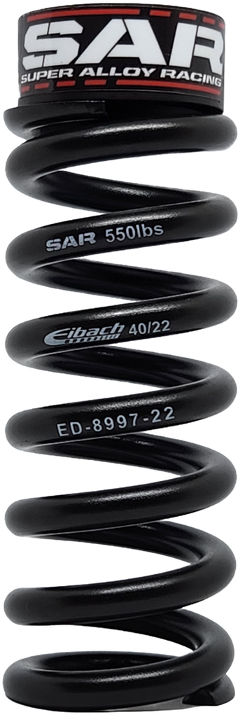 550lbs DH 57.5mm - 76mm Stroke, Rear Shock Spring: