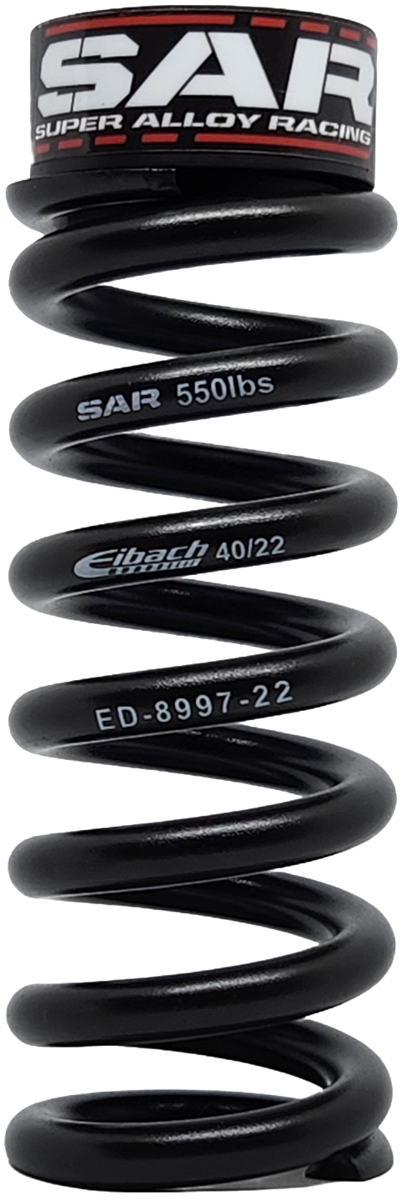 550lbs DH 57.5mm - 76mm Stroke, Rear Shock Spring: