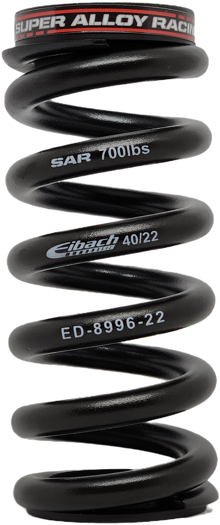 700lbs Enduro 47.5mm - 65mm Stroke, Rear Shock Spring: