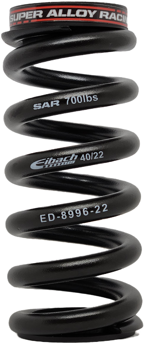 700lbs Enduro 47.5mm - 65mm Stroke, Rear Shock Spring: