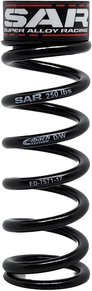 250lbs DH 57.5mm - 76mm Stroke, Rear Shock Spring: