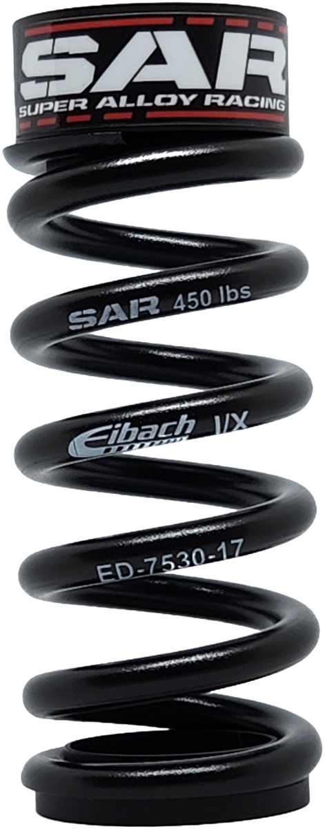 450lbs Enduro 47.5mm - 65mm Stroke, Rear Shock Spring: