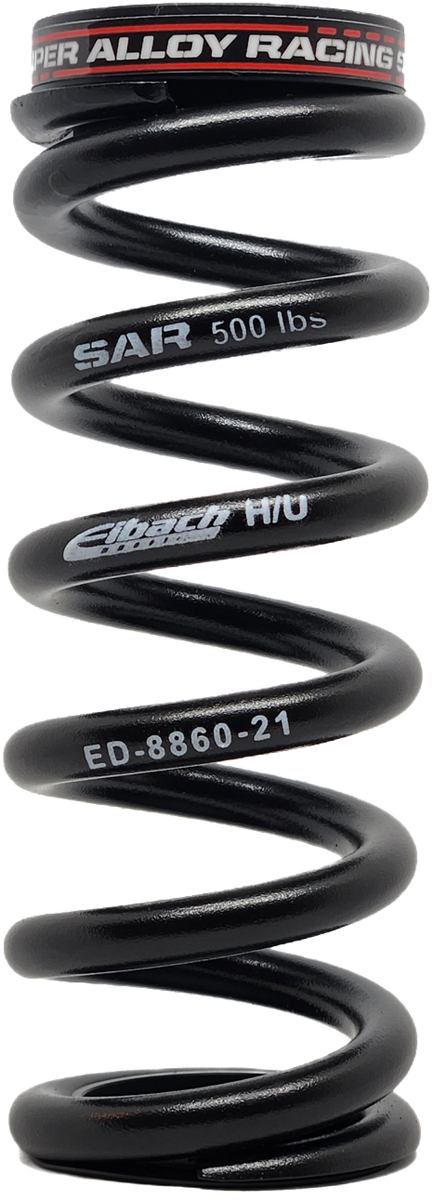 500lbs DH 57.5mm - 76mm Stroke, Rear Shock Spring: