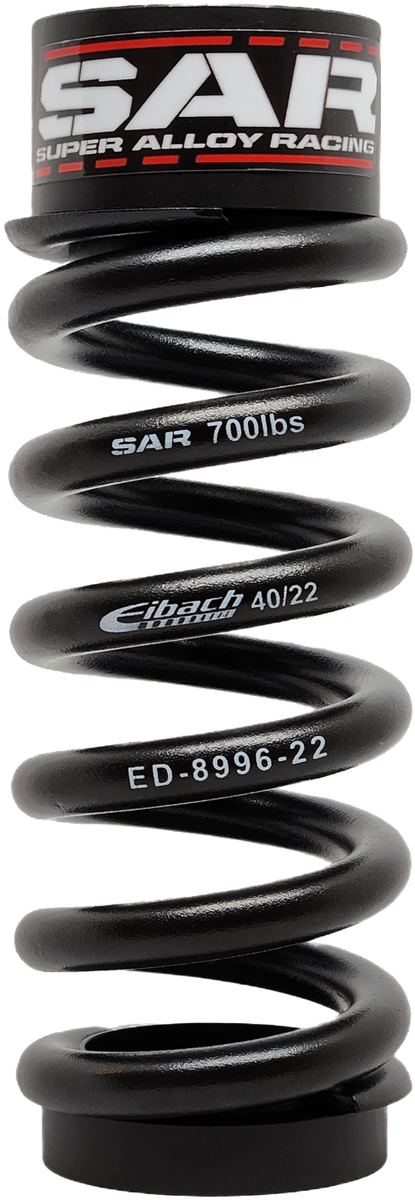 700lbs Enduro 47.5mm - 65mm Stroke, Rear Shock Spring: