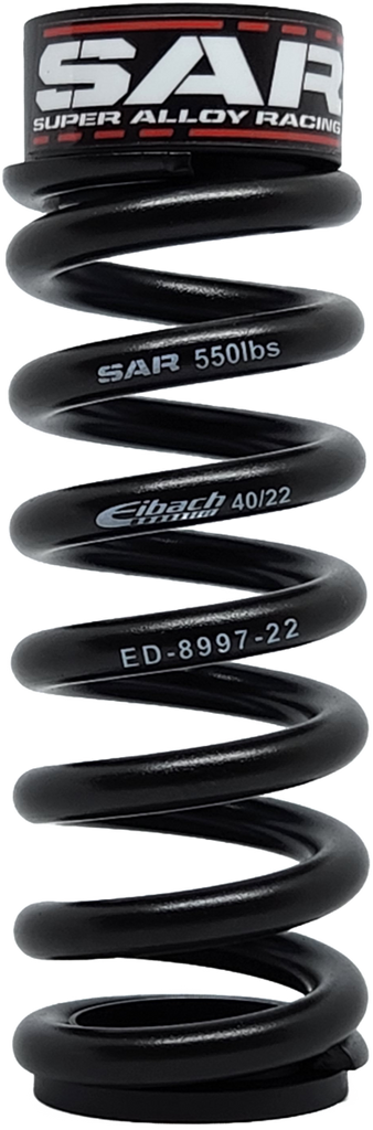 550lbs DH 57.5mm - 76mm Stroke, Rear Shock Spring: