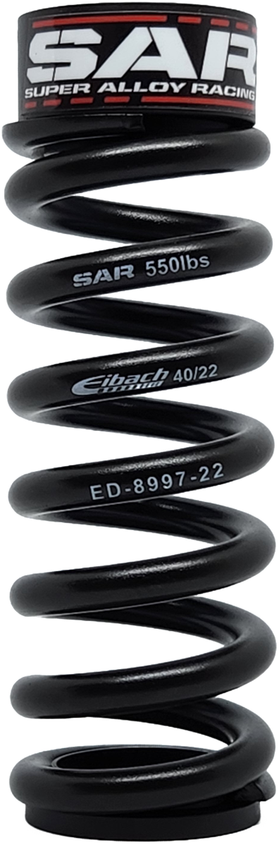 550lbs DH 57.5mm - 76mm Stroke, Rear Shock Spring: