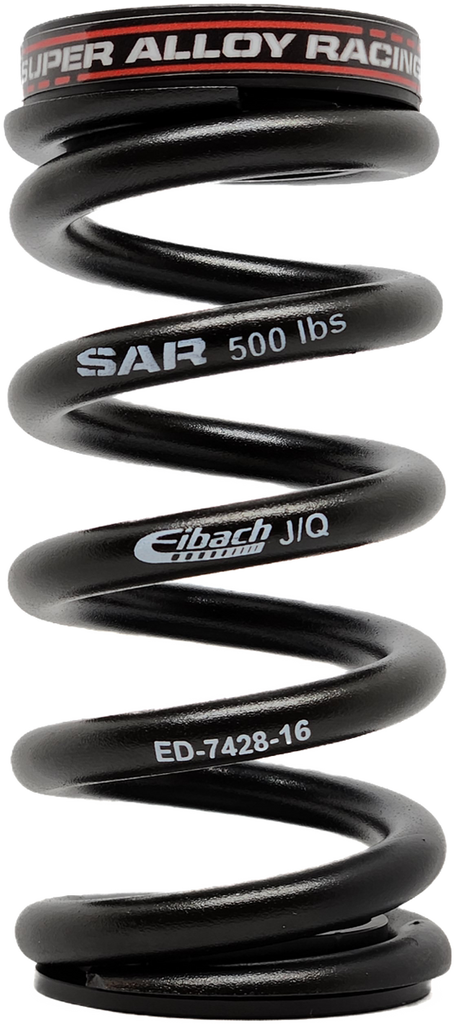500lbs Enduro 47.5mm - 65mm Stroke, Rear Shock Spring: