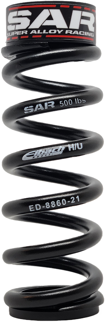 500lbs DH 57.5mm - 76mm Stroke, Rear Shock Spring: