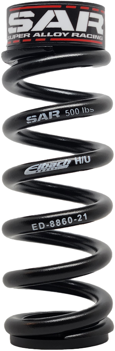 500lbs DH 57.5mm - 76mm Stroke, Rear Shock Spring: