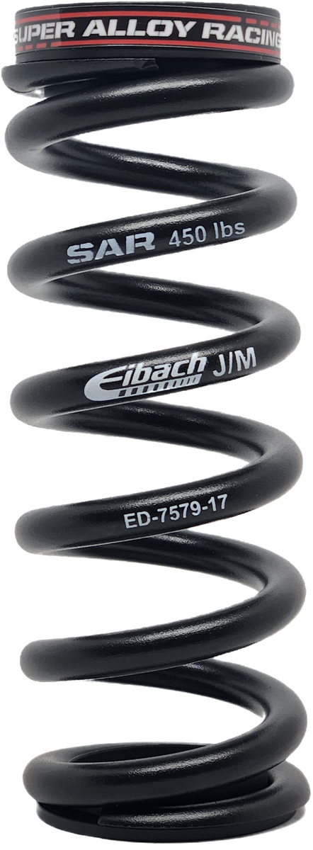 450lbs DH 57.5mm - 76mm Stroke, Rear Shock Spring: