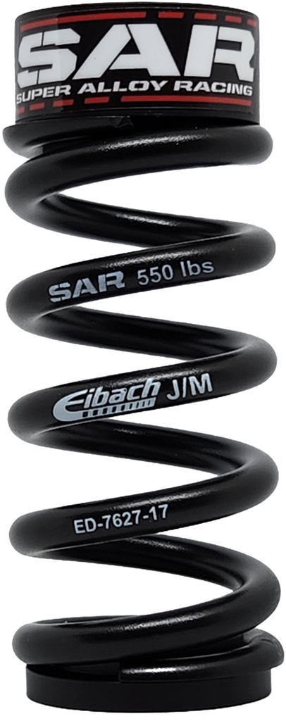 550lbs Enduro 47.5mm - 65mm Stroke, Rear Shock Spring: