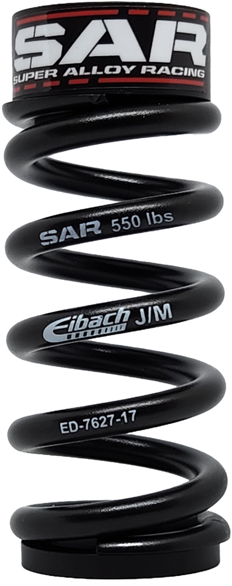 550lbs Enduro 47.5mm - 65mm Stroke, Rear Shock Spring: